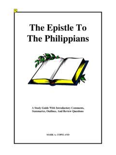phil471ac class notes|The Epistle To The Philippians .